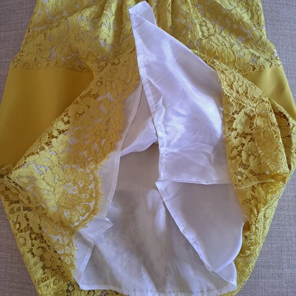 New VDP Italian Summer Yellow Dress - Picture 14 of 16